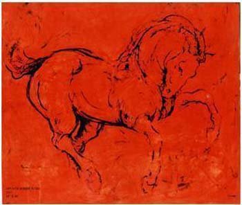 bikele 6 caballo rojo